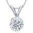 GIA & EGL USA Certified Solitaire Pendants