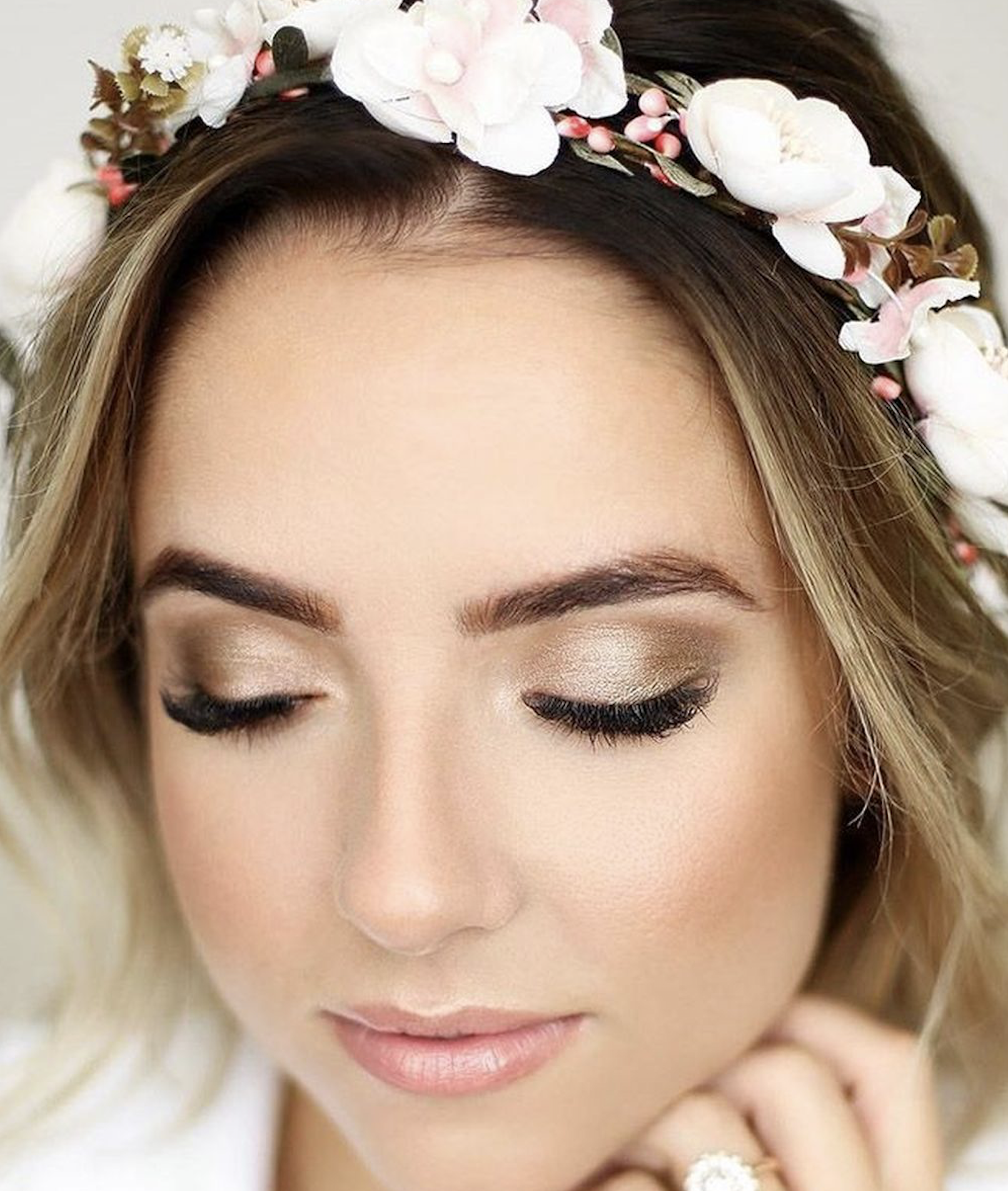 43 Gorgeous Fall Wedding Makeup Ideas Happywedd Com