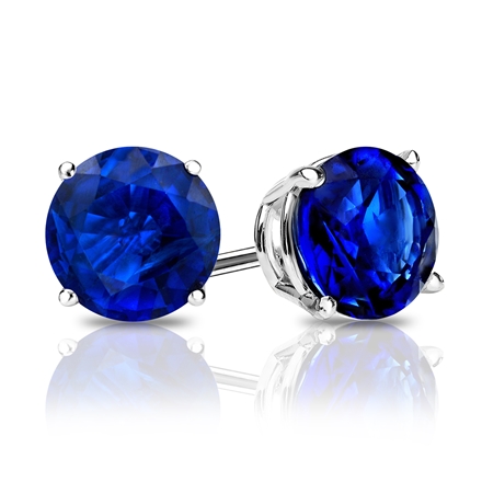 1.00ct. tw. Blue Sapphire Gemstone Studs